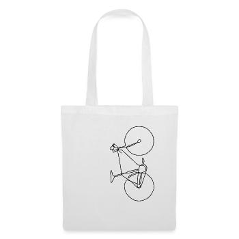 biking Design gift for cyclist - Tote Bag - white - Front