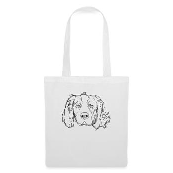 Strokes Welsh Springer Spaniel Dog - Tote Bag - white - Front