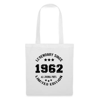 Legend since 1962 Birthday 60 Years Born in 1962 - Stoffbeutel - Weiß - Vorne