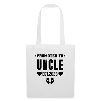 Promu oncle en 2023 - Sac en tissu - blanc - Devant