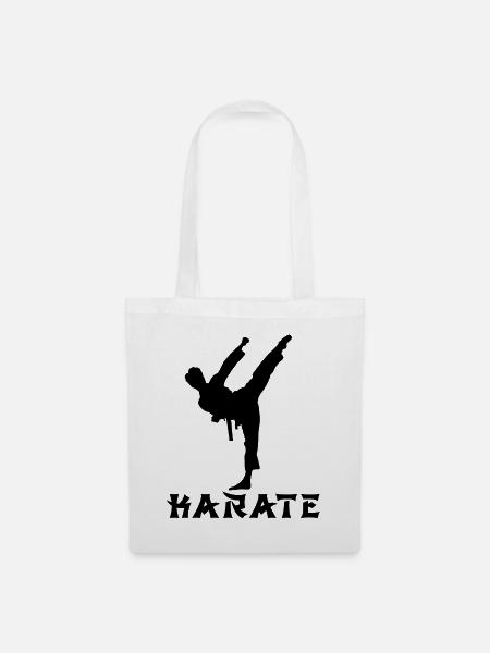 Karate - Stoffbeutel - Weiß
