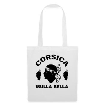 Corse, Islande, France, Isula bella, Corse - Sac en tissu - blanc - Devant