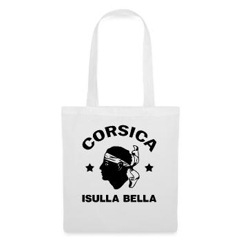 Corse Islande France Isula bella Corse Corse - Sac en tissu - blanc - Devant
