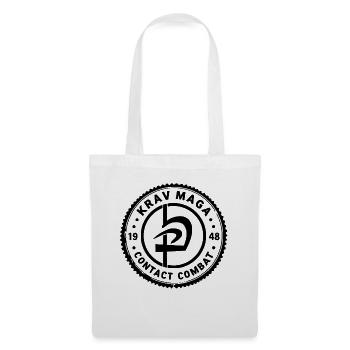 Krav Maga Autodéfense Sport de combat Arts martiaux - Sac en tissu - blanc - Devant