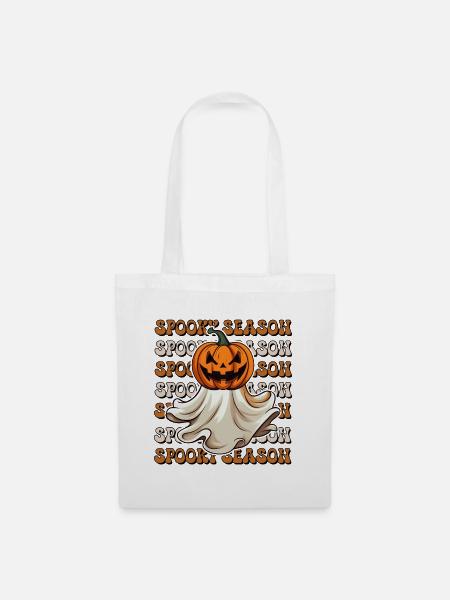 Halloween Spooky Season - Stoffbeutel - Weiß