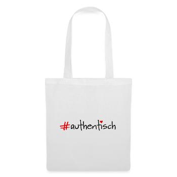 authentic - Tote Bag - white - Front