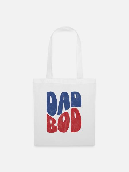 Papa Bod - Stoffbeutel - Weiß