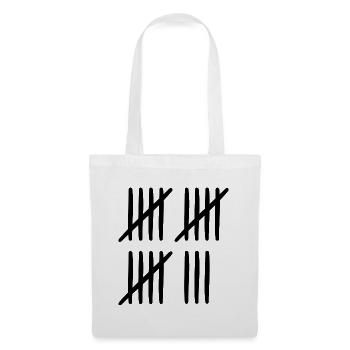 Tally 18 years old 18th birthday black - Tote Bag - white - Front