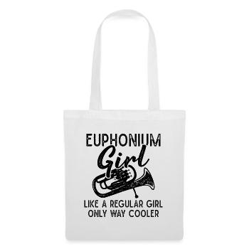 Euphonium Girl Like A Regular Girl Euphonium - Tote Bag - white - Front