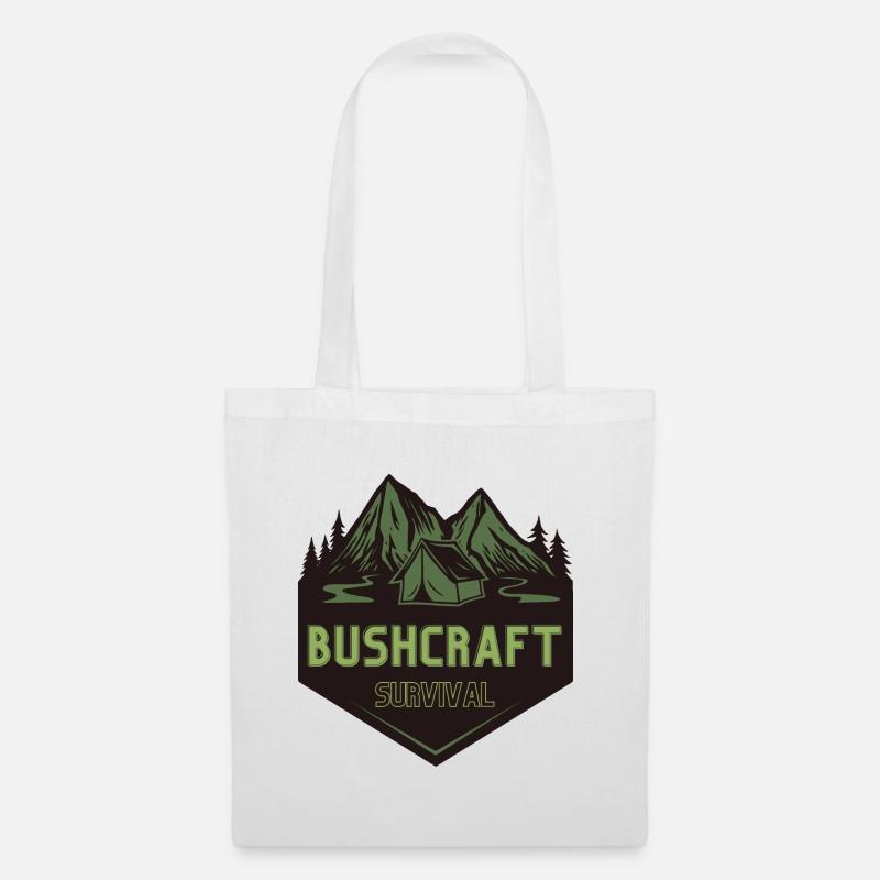 Bushcraft survival - Stoffbeutel - Weiß