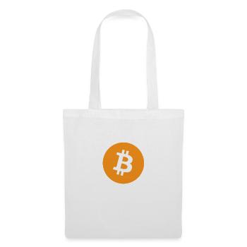 Bitcoin - Stoffbeutel - Weiß - Vorne
