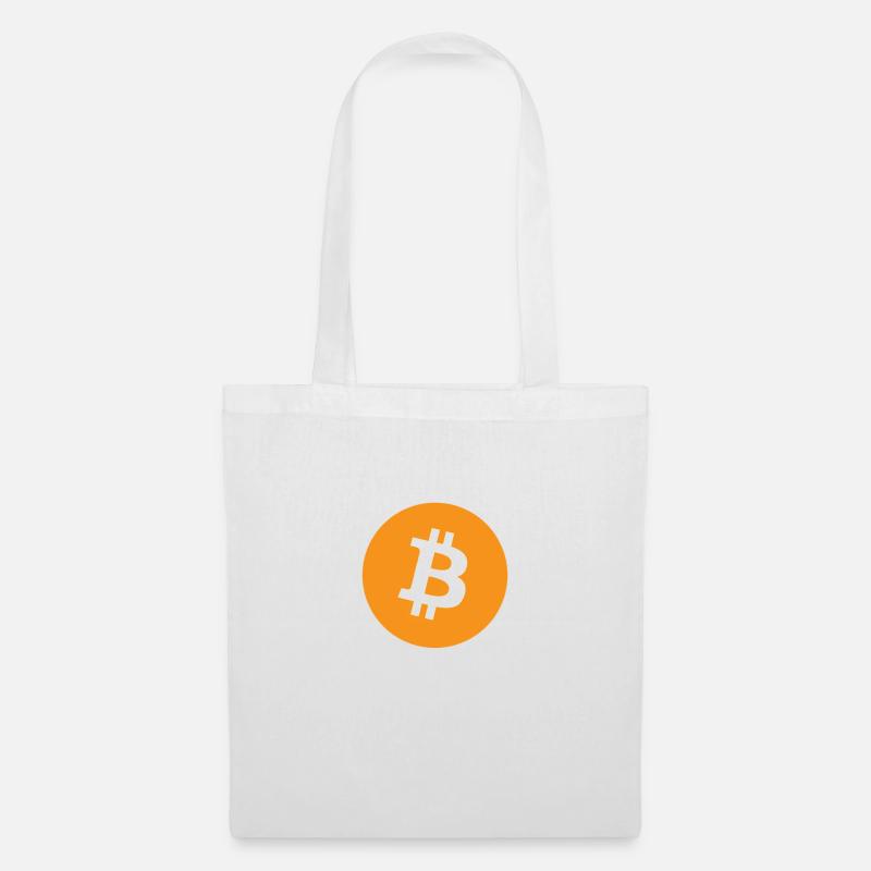 bitcoin - Tote Bag - white