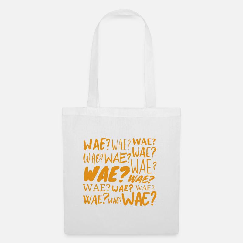 Wae? - Borsa di stoffa - bianco
