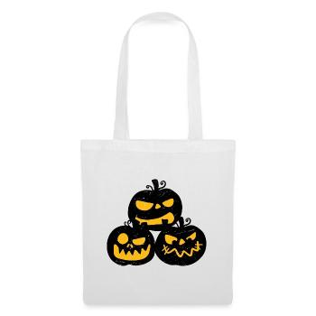 halloween cadeau - Sac en tissu - blanc - Devant