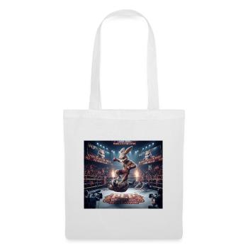 PLP Bunny Ring Duel - Tote Bag - white - Front
