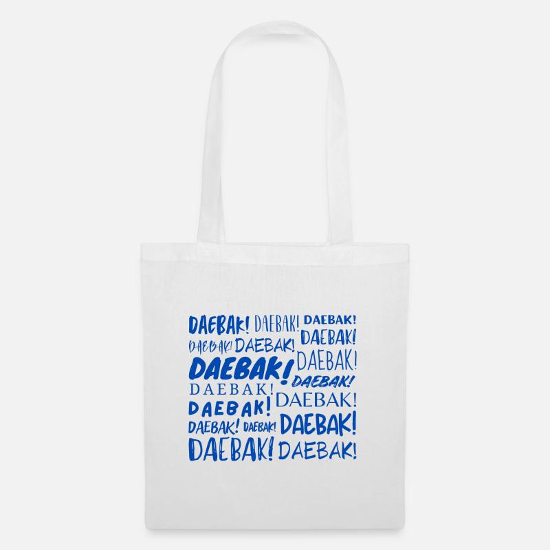 Daebak ! - Sac en tissu - blanc