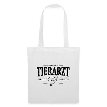Tierarzt - Stoffbeutel - Weiß - Vorne