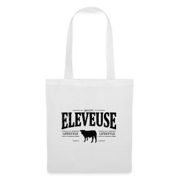 Eleveuse - Sac en tissu - blanc - Devant