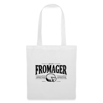 Fromager - Sac en tissu - blanc - Devant