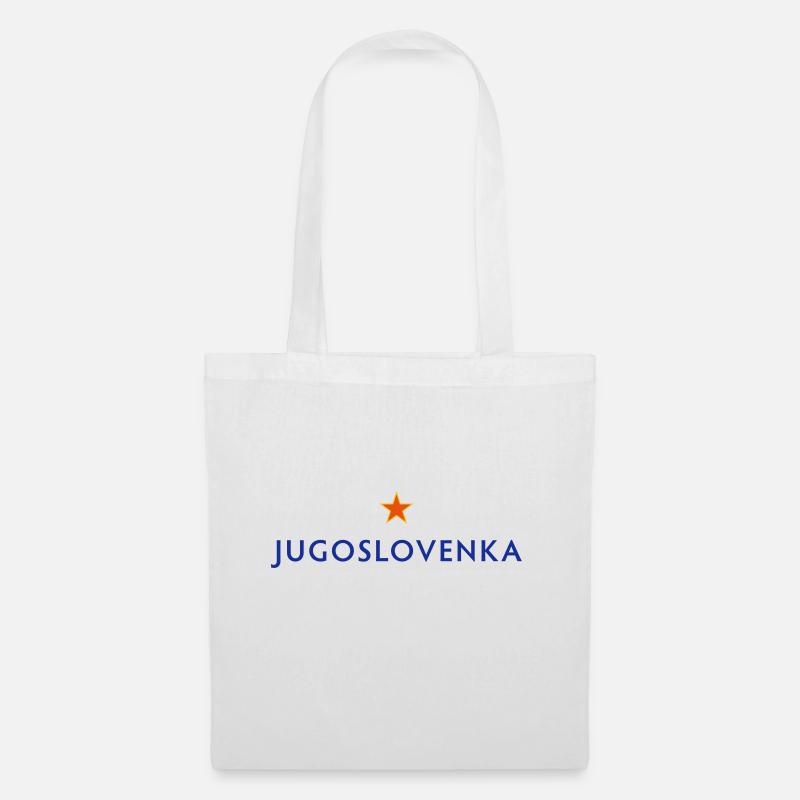 jugoslovenka - Stoffbeutel - Weiß