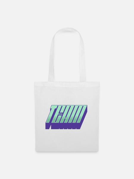 Team - Stoffbeutel - Weiß