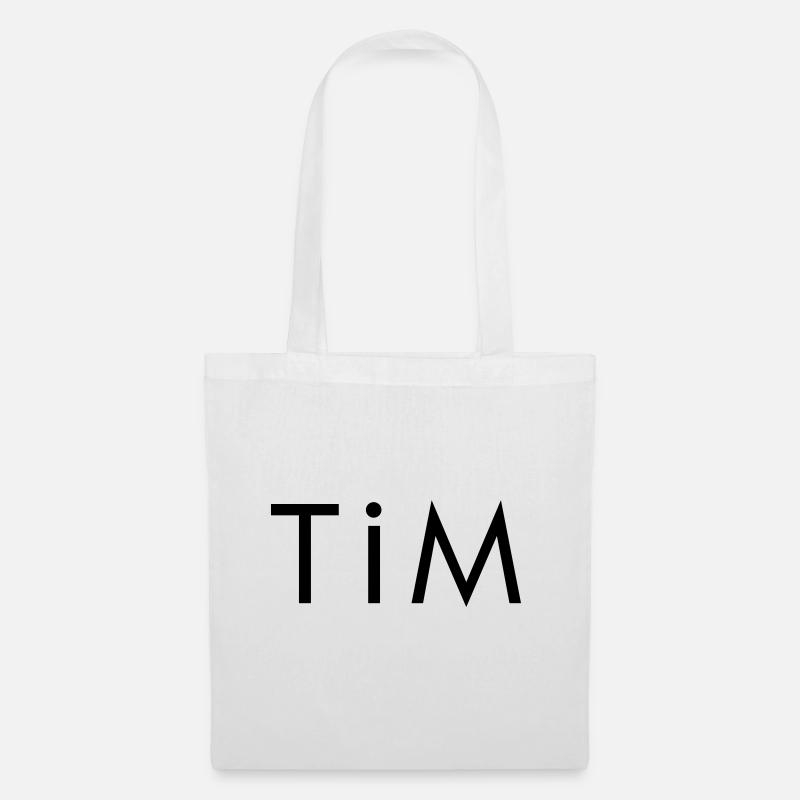 TiM - Sac en tissu - blanc
