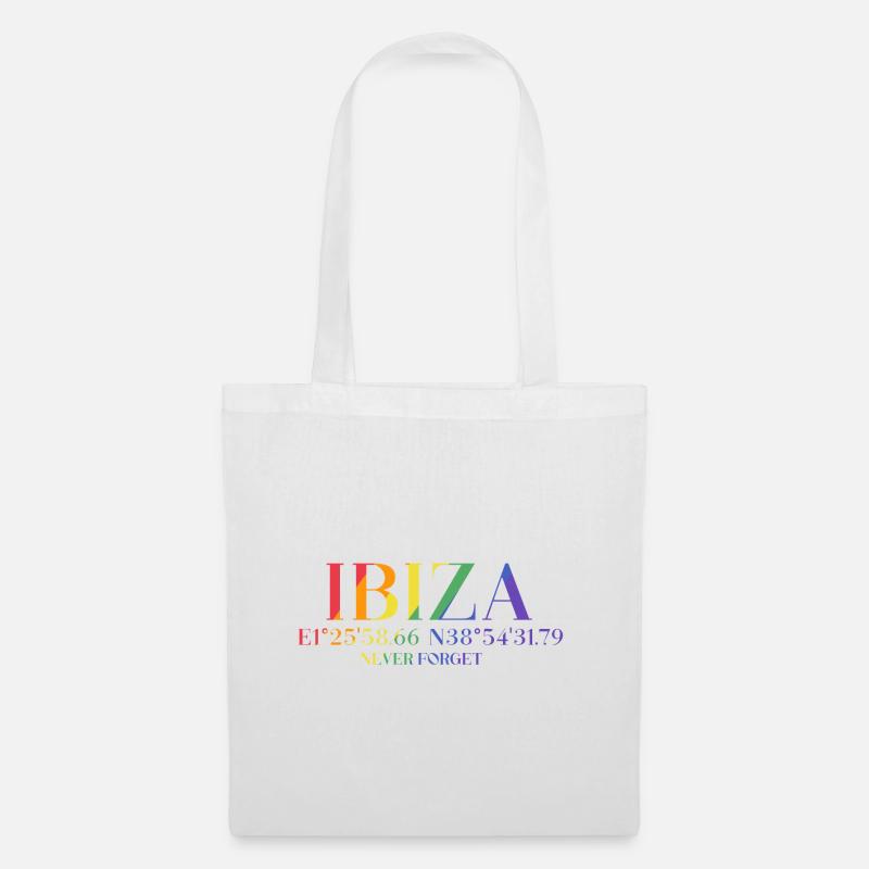 Ibiza - Stoffbeutel - Weiß