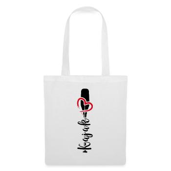 Kayak Kayak Tour Pagayer Kayak Love - Sac en tissu - blanc - Devant
