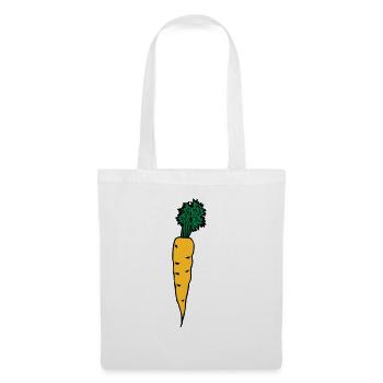 carrot - Sac en tissu - blanc - Devant