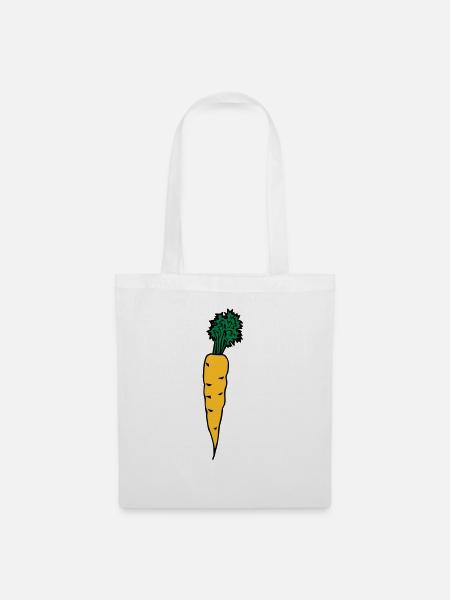 carrot - Stoffbeutel - Weiß