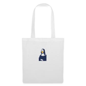 Corona Lisa - Stoffbeutel - Weiß - Vorne