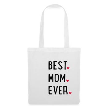 La meilleure maman - Sac en tissu - blanc - Devant
