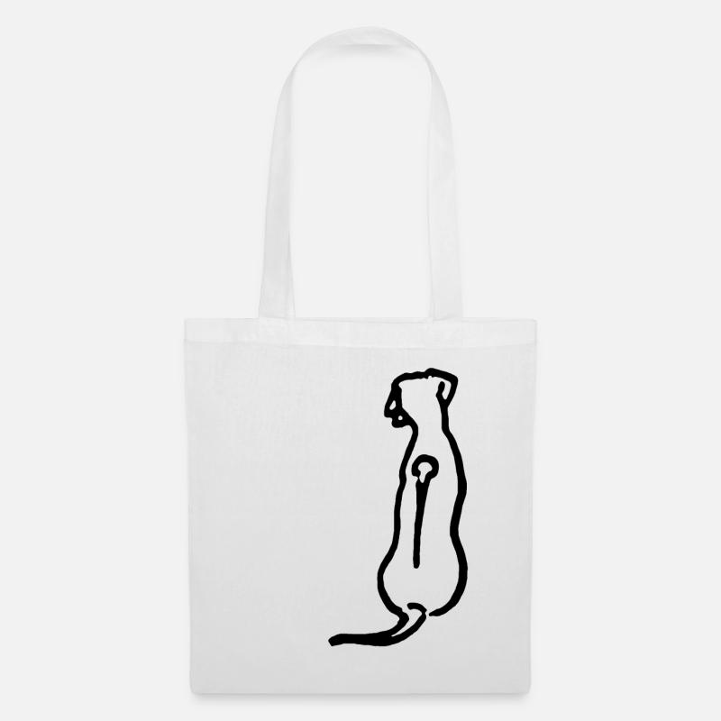 Rhodesian Ridgeback - Stoffbeutel - Weiß