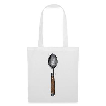 Hand Drawn Spoon Illustration - Tote Bag - white - Front
