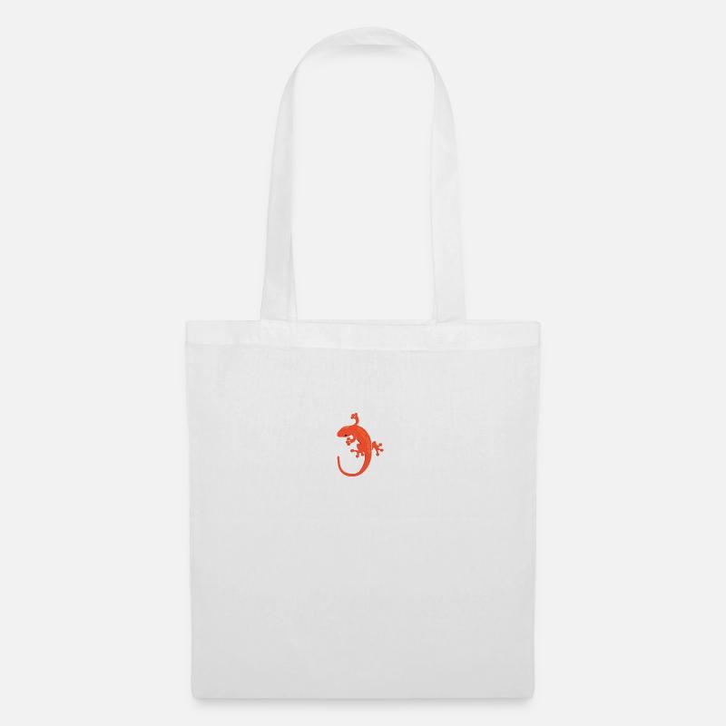 Lizard Salamandra Gift Gift Idea Gecko - Tote Bag - white