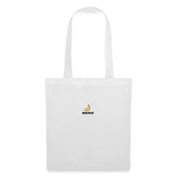 Retro Banana PixelArt - Tote Bag - white - Front