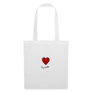 Amour en arabe "hob" Love - Sac en tissu - blanc - Devant