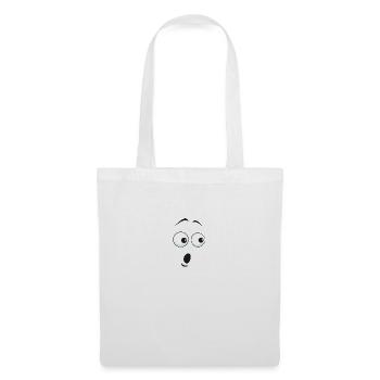 Conception de choc - Sac en tissu - blanc - Devant