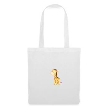 Giraffe Illustration Watercolour - Stoffbeutel - Weiß - Vorne