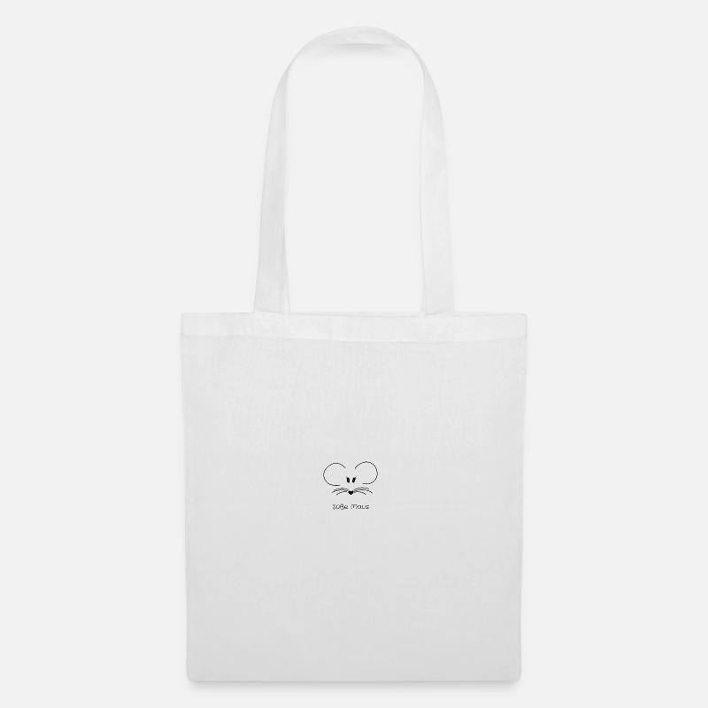 Sweet mouse. mouse. face - Tote Bag - white