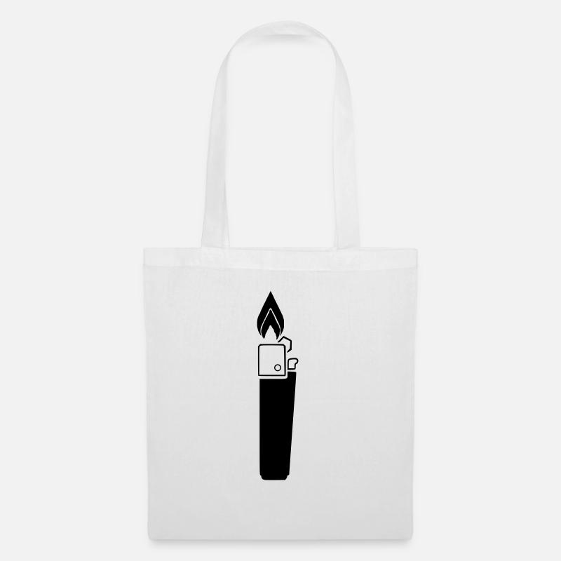 Lighter (disambiguation) - Tote Bag - white
