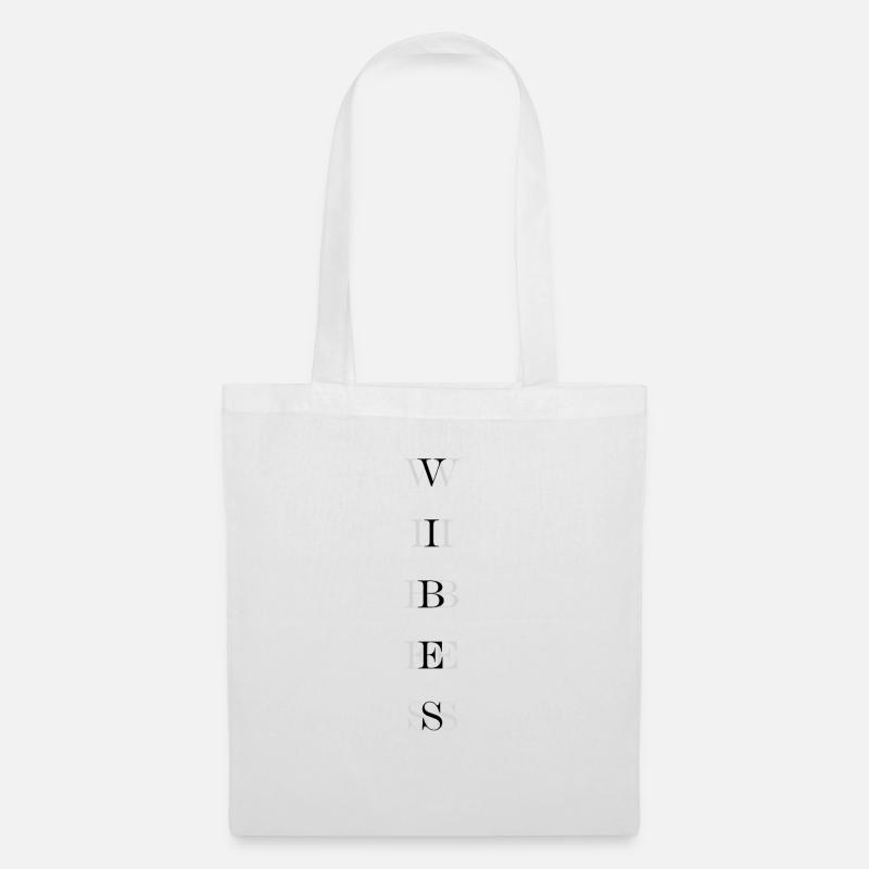 VIBES - Stoffbeutel - Weiß