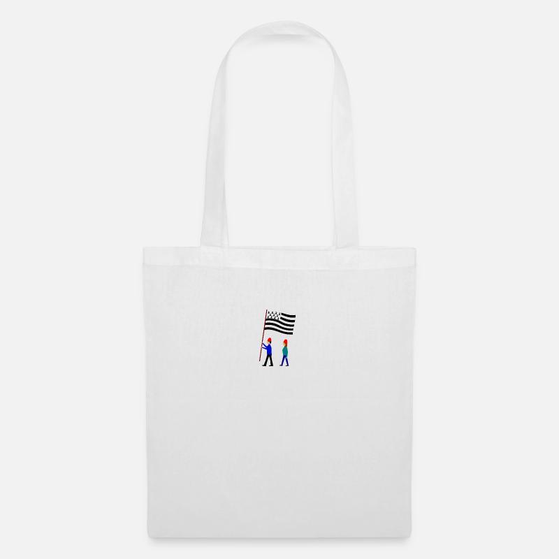 Bretons - Tote Bag - white