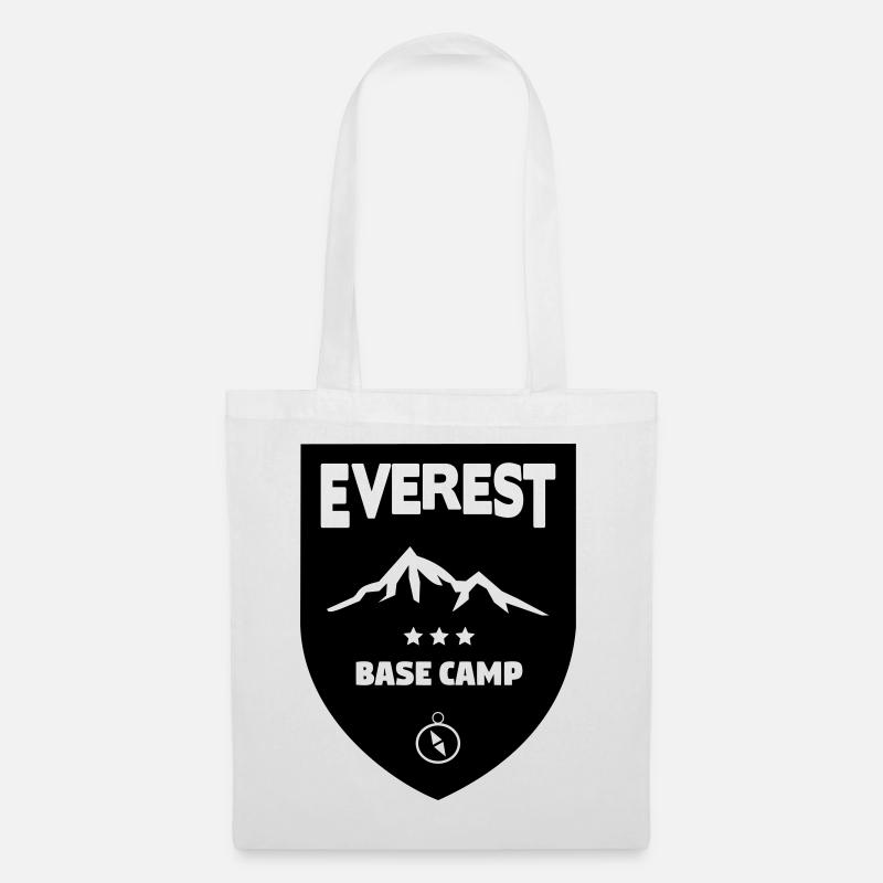 Mont Everest Basecamp - Sac en tissu - blanc