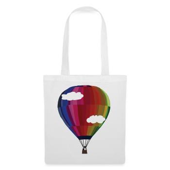 Ballon - ein Stück Freiheit. - Stoffbeutel - Weiß - Vorne