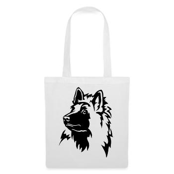 Tervueren head - Tote Bag - white - Front