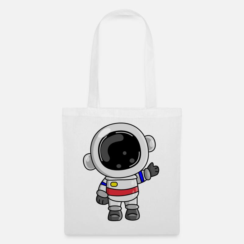 Astronaut Cosmos Spaceman Space - Tote Bag - white