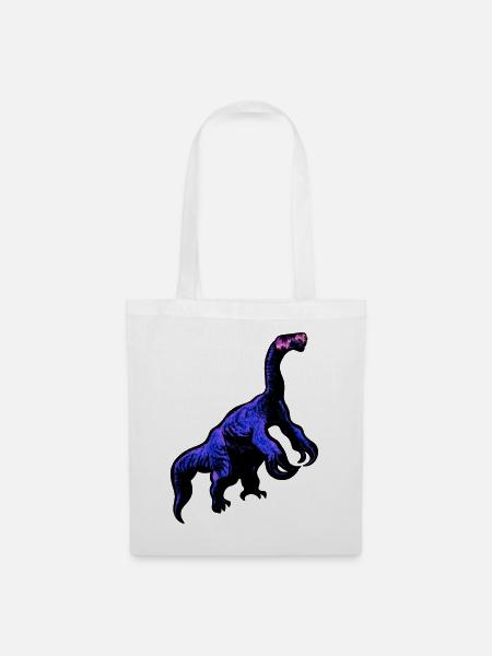 cooler Therizinosaurus - Stoffbeutel - Weiß