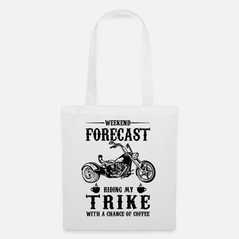Trike - Stoffbeutel - Weiß