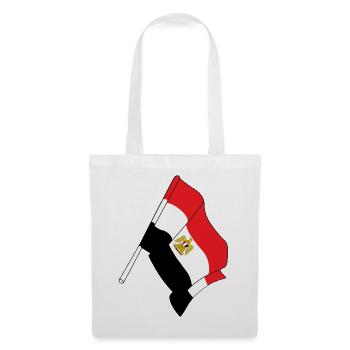 Flag: Egypt - Tote Bag - white - Front